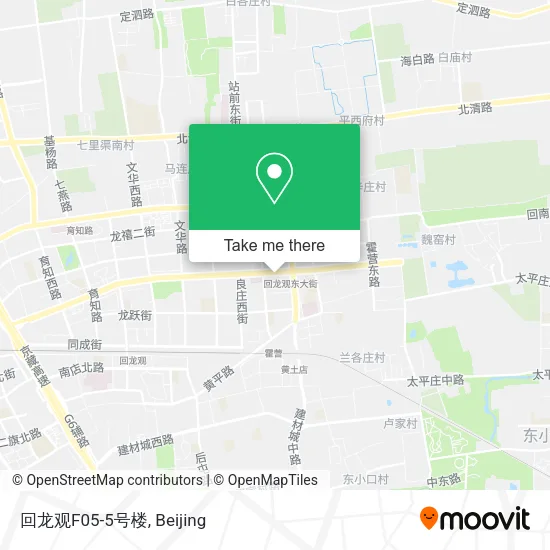 回龙观F05-5号楼 map