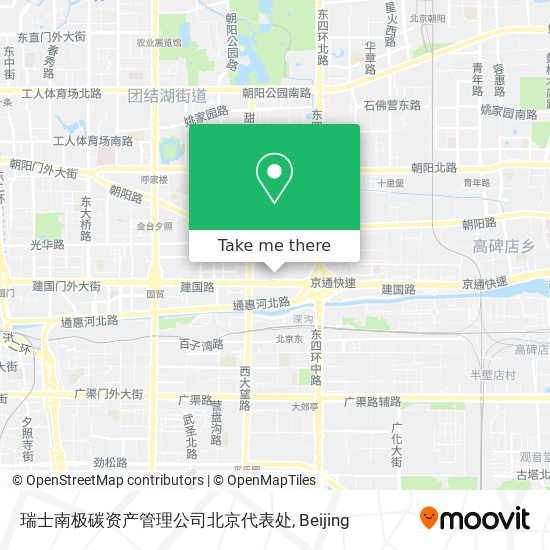 瑞士南极碳资产管理公司北京代表处 map