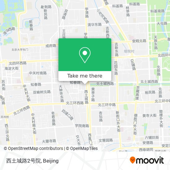 西土城路2号院 map
