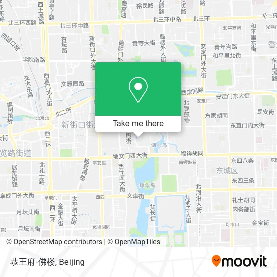 恭王府-佛楼 map