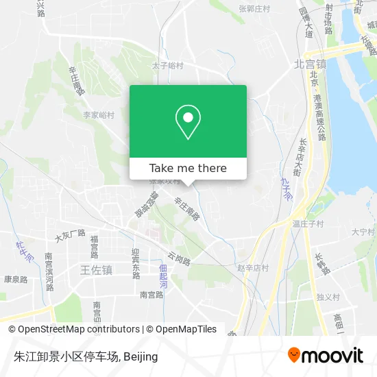 朱江卸景小区停车场 map