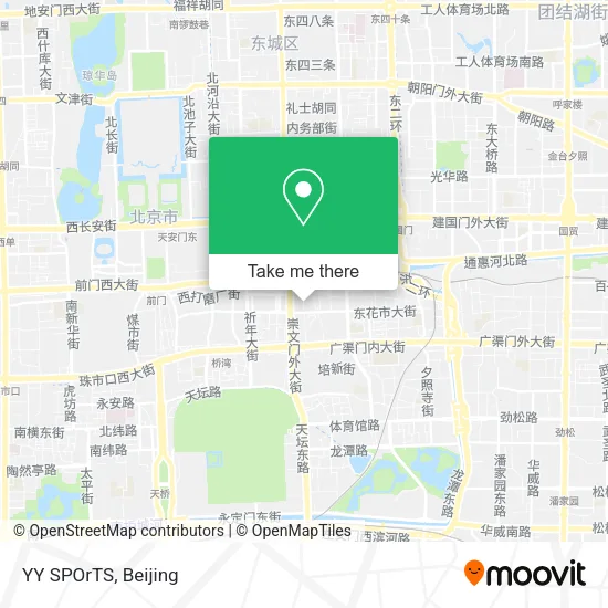 YY SPOrTS map