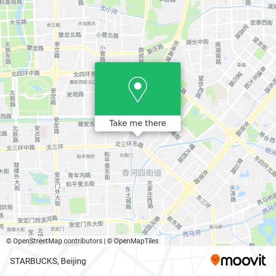 STARBUCKS map