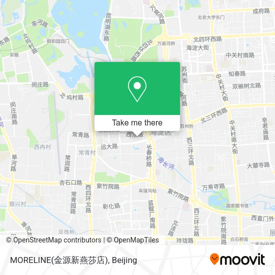 MORELINE(金源新燕莎店) map