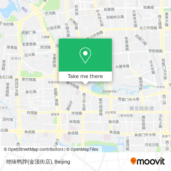绝味鸭脖(金顶街店) map