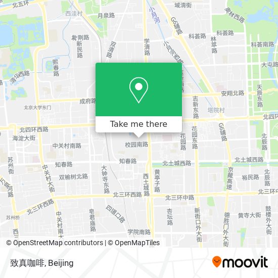 致真咖啡 map
