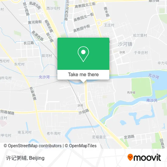 许记粥铺 map