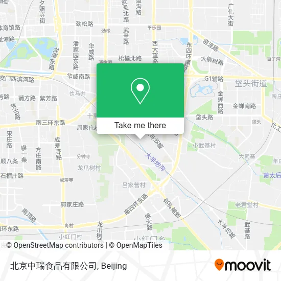 北京中瑞食品有限公司 map