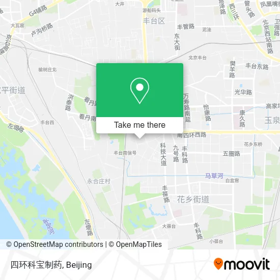 四环科宝制药 map