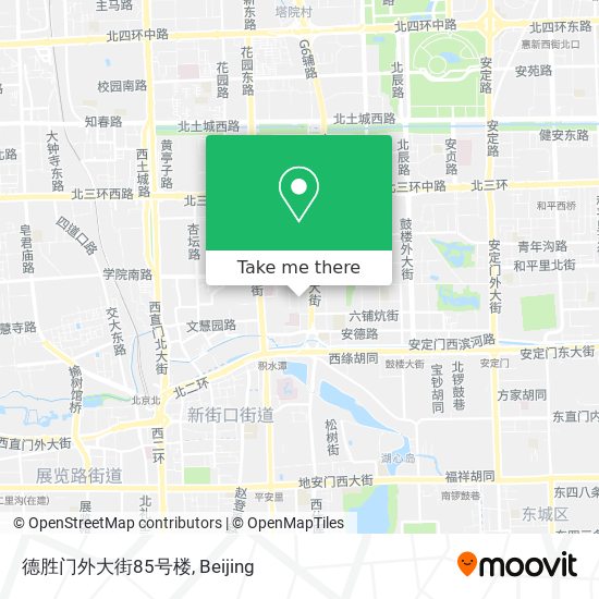 德胜门外大街85号楼 map