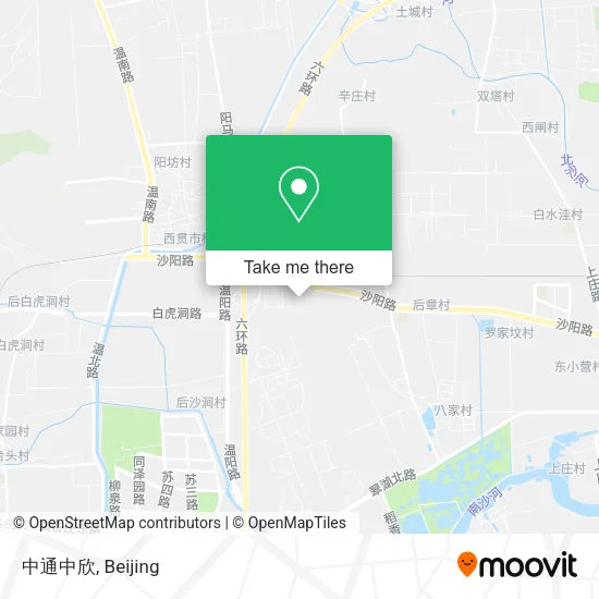 中通中欣 map