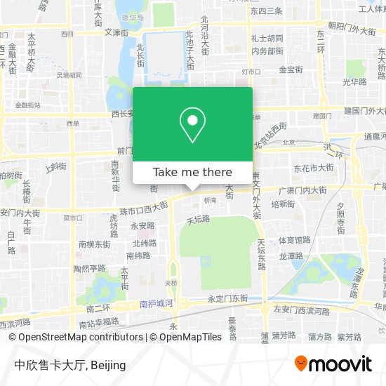 中欣售卡大厅 map
