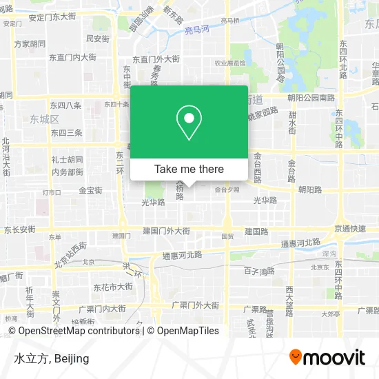 水立方 map