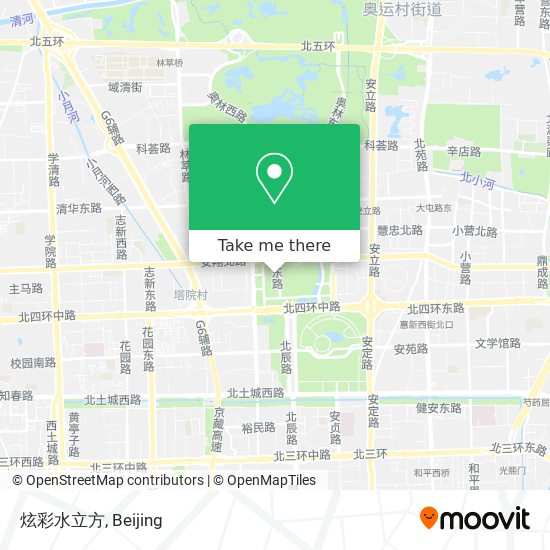 炫彩水立方 map