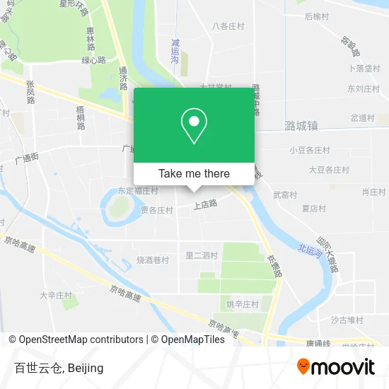 百世云仓 map