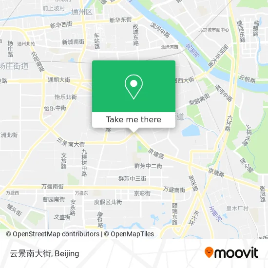 云景南大街 map