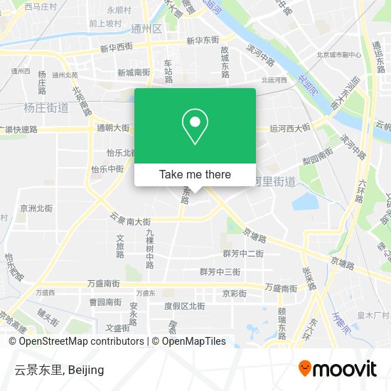 云景东里 map