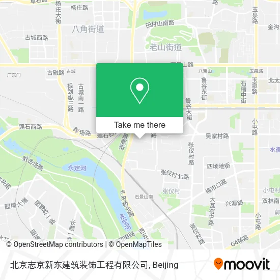 北京志京新东建筑装饰工程有限公司 map