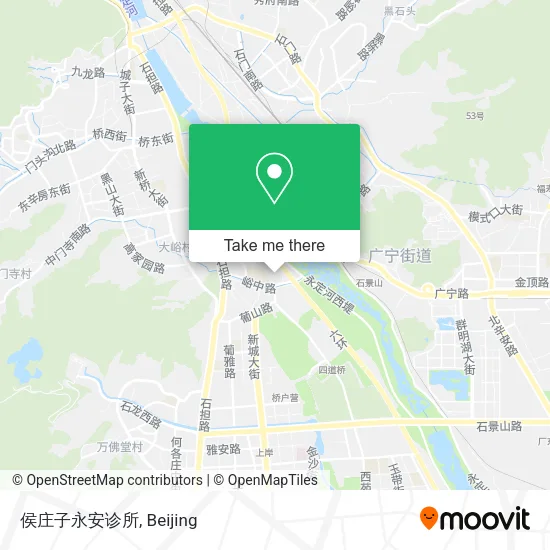 侯庄子永安诊所 map