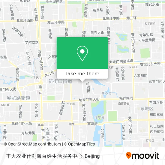 丰大农业什刹海百姓生活服务中心 map