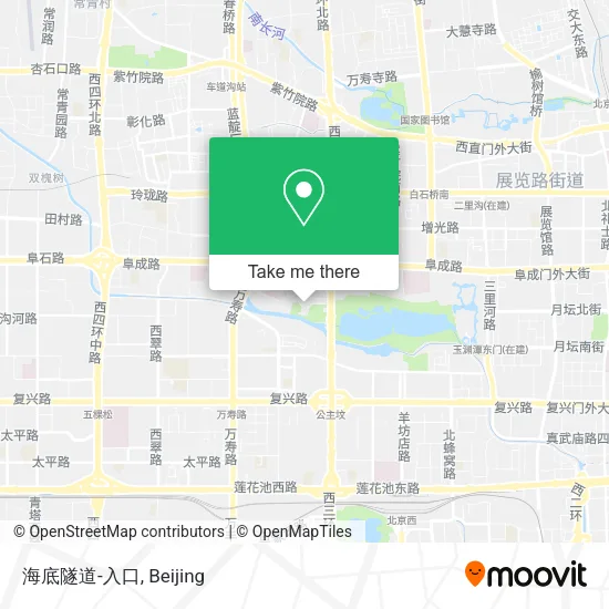 海底隧道-入口 map