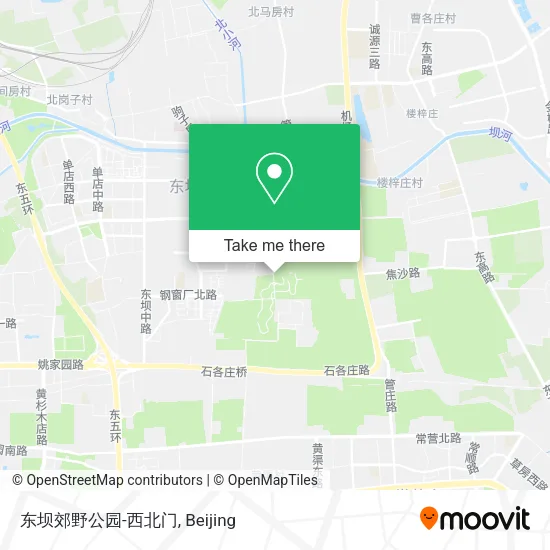 东坝郊野公园-西北门 map