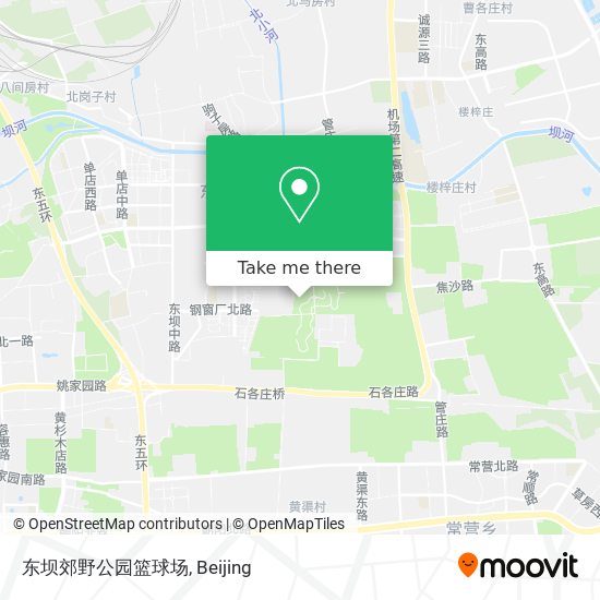 东坝郊野公园篮球场 map