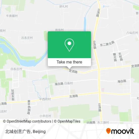 北城创意广告 map