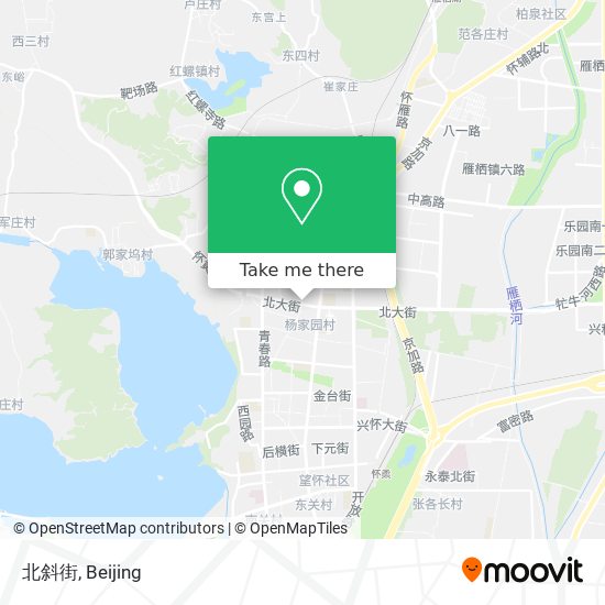北斜街 map