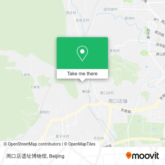 周口店遗址博物馆 map
