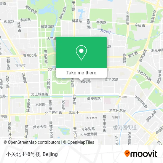 小关北里-8号楼 map