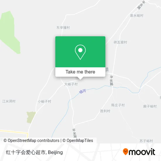 红十字会爱心超市 map