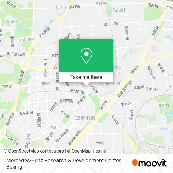 Mercedes-Benz Research & Development Center map