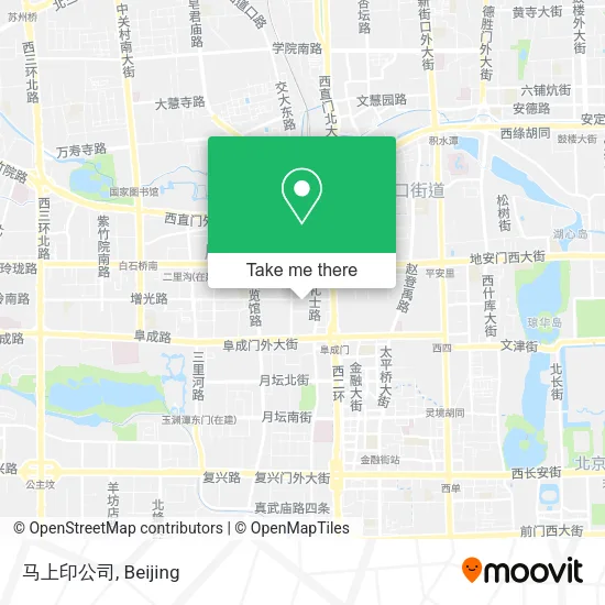 马上印公司 map