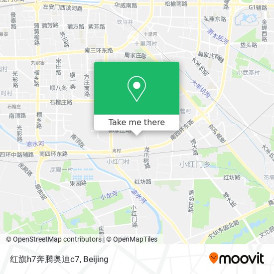 红旗h7奔腾奥迪c7 map