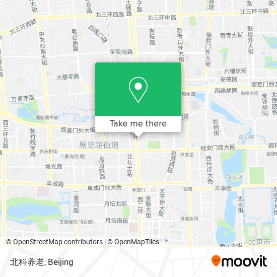 北科养老 map