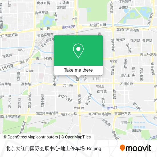 北京大红门国际会展中心-地上停车场 map