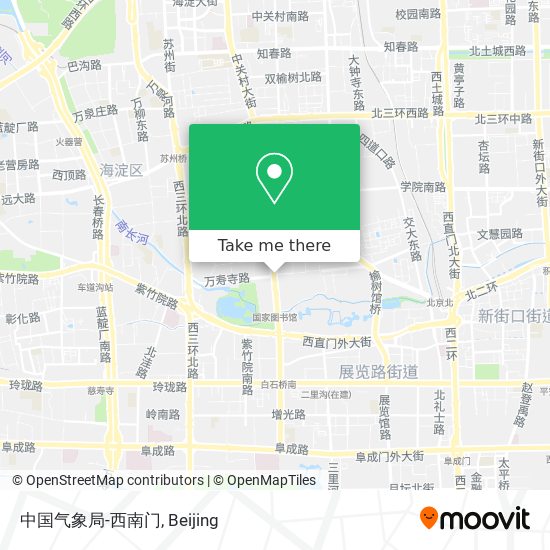 中国气象局-西南门 map