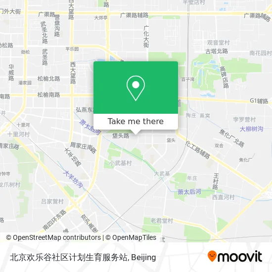 北京欢乐谷社区计划生育服务站 map