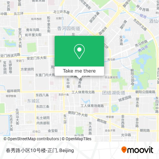 春秀路小区10号楼-正门 map
