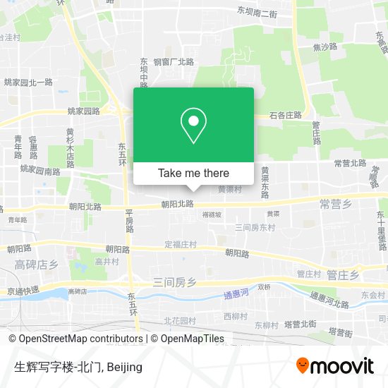 生辉写字楼-北门 map