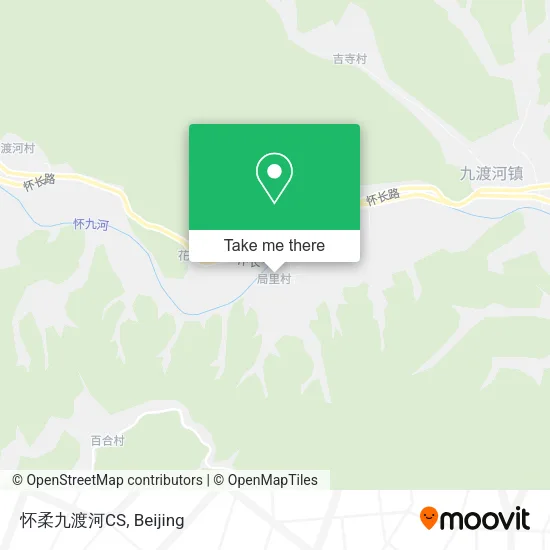 怀柔九渡河CS map