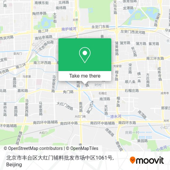 北京市丰台区大红门辅料批发市场中区1061号 map