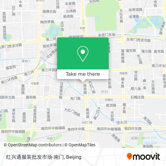 红兴通服装批发市场-南门 map