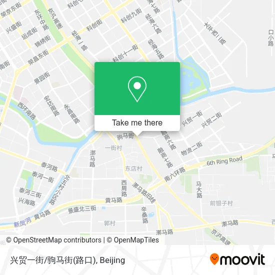 兴贸一街/驹马街(路口) map