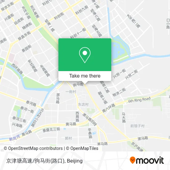 京津塘高速/驹马街(路口) map