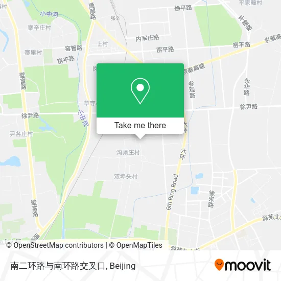 南二环路与南环路交叉口 map