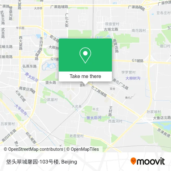 垡头翠城馨园-103号楼 map