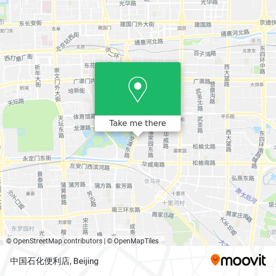 中国石化便利店 map