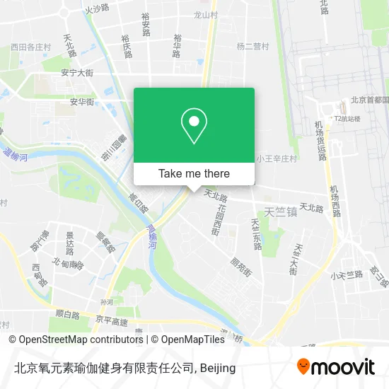北京氧元素瑜伽健身有限责任公司 map